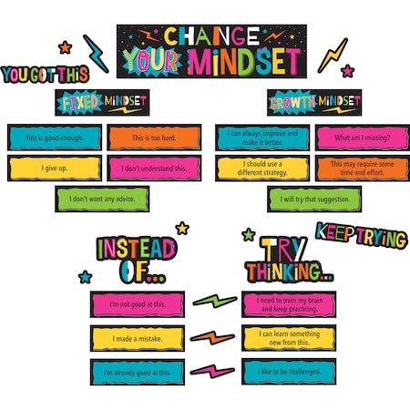 Teacher Created Resources Change Your Mindset Mini Bulletin Board TCR8883